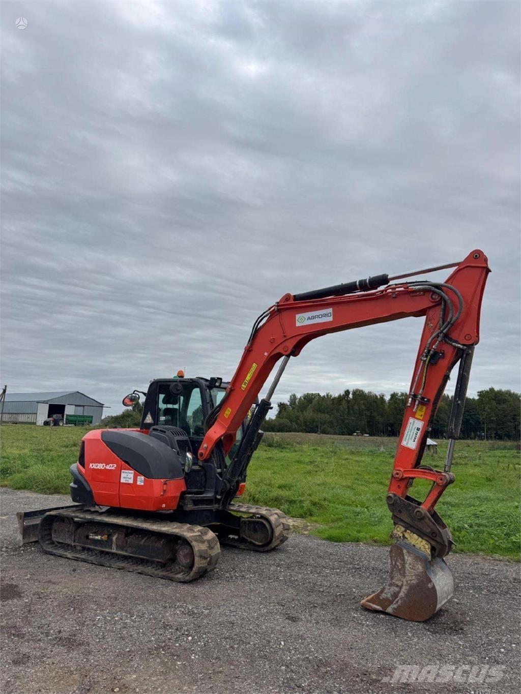 Kubota KX080-4a2 Raupenbagger