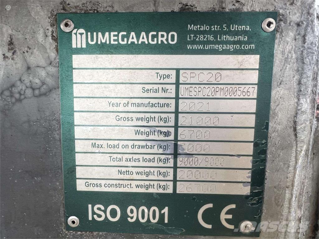 Umega SPC 20 Weitere Anhänger