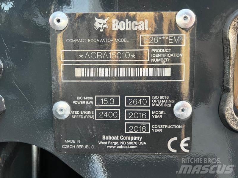 Bobcat E 26 Minibagger < 7t