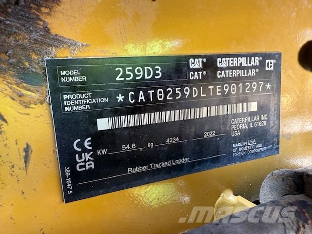 CAT 259D3 Kompaktlader