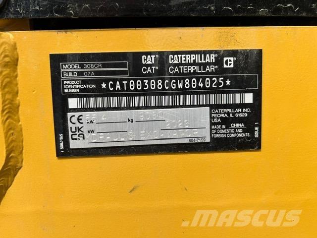 CAT 308-07 Minibagger < 7t