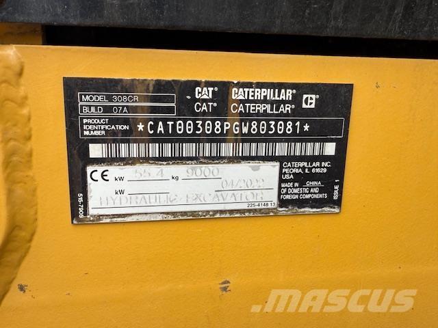 CAT 308-07 Minibagger < 7t