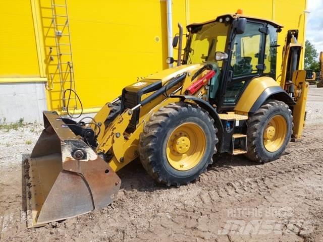 CAT 444-07 Baggerlader