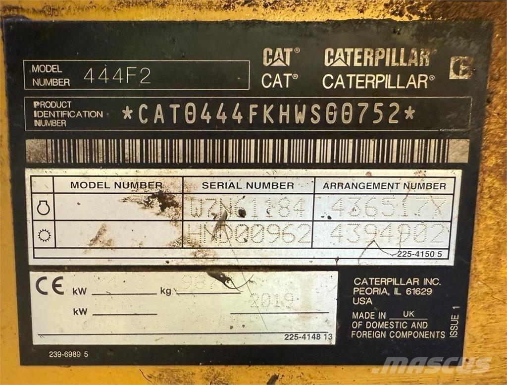 CAT 444F2 Baggerlader