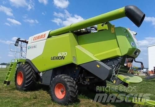 CLAAS Lexion 670 Mähdrescher