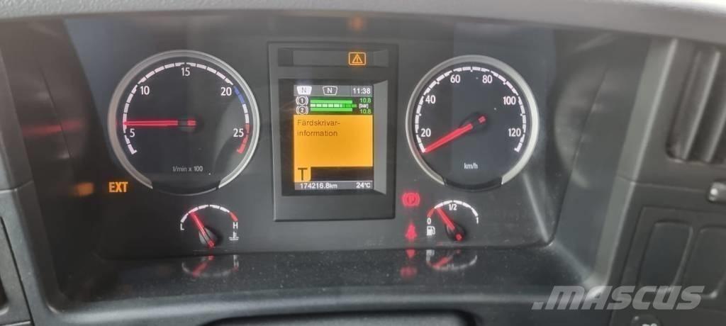 Scania P340 Gas Müllwagen