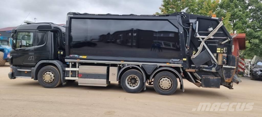 Scania P340 Gas Müllwagen