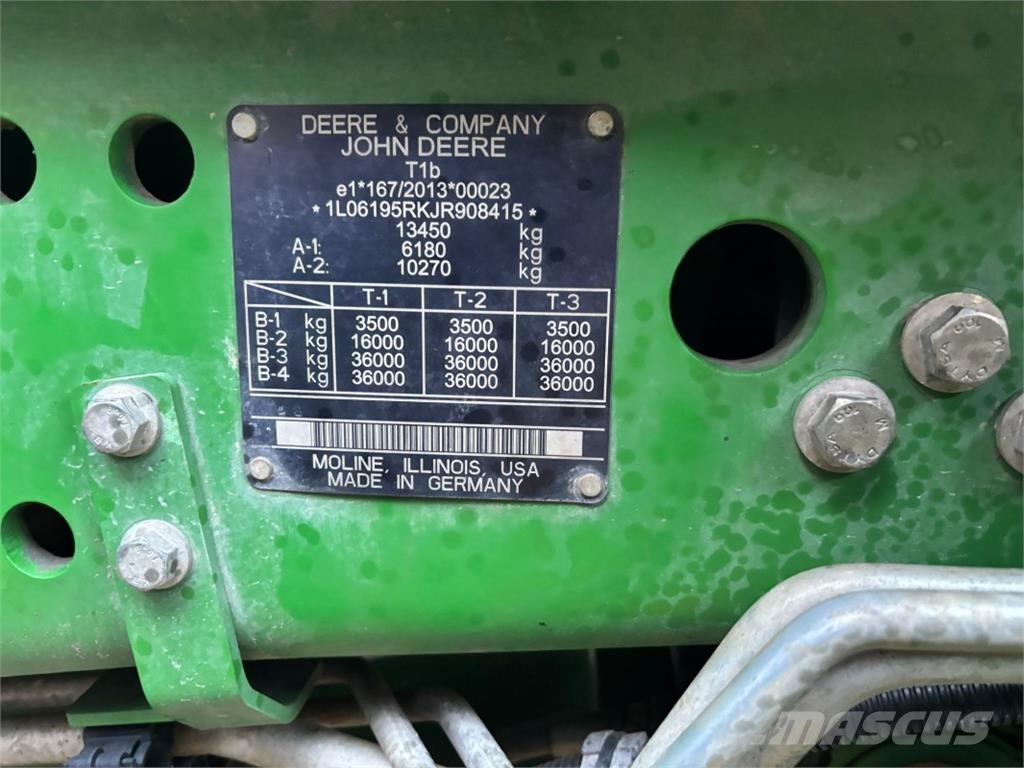John Deere 6195R Traktoren
