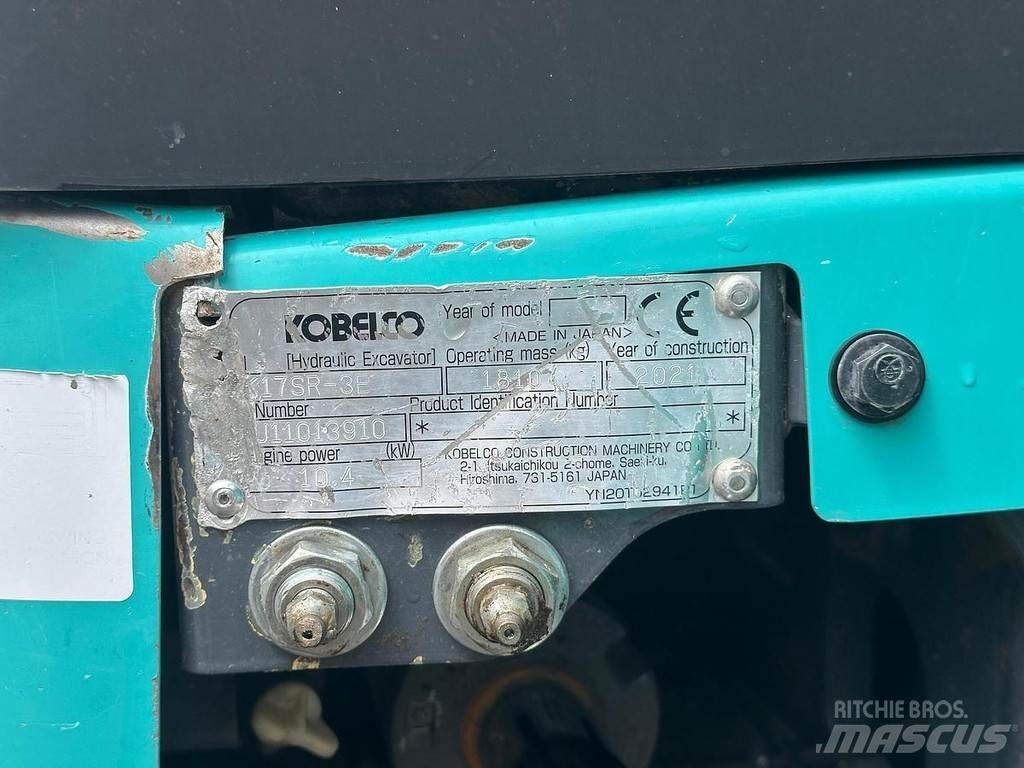 Kobelco SK17SR Minibagger < 7t