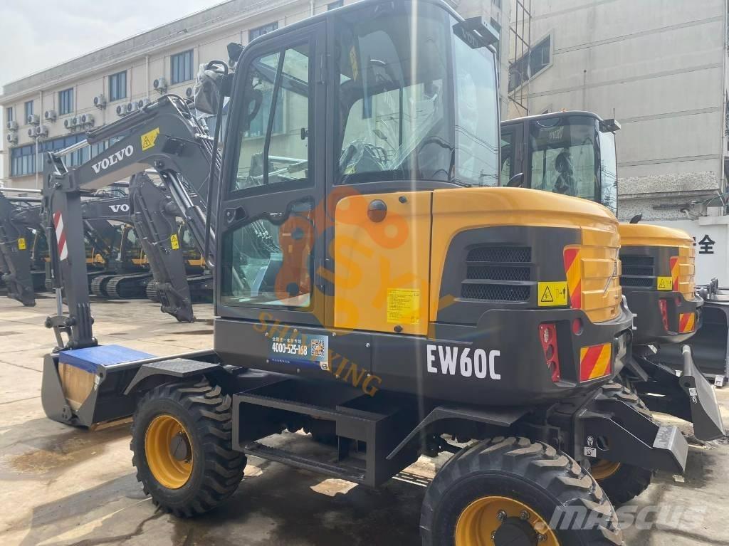 Volvo EW 60w vs Raupenbagger
