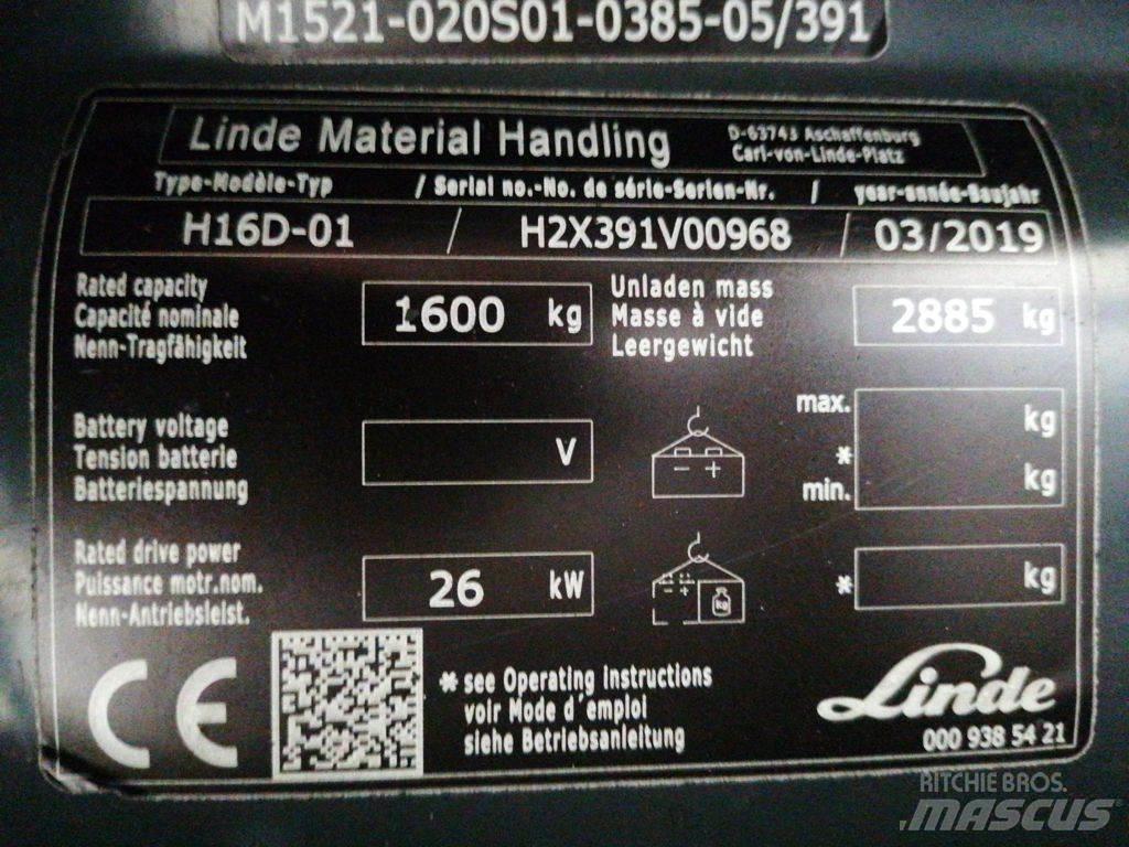 Linde H16D-01 Dieselstapler