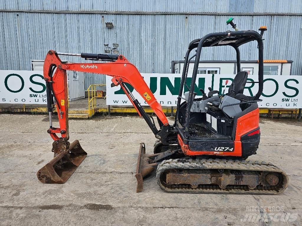 Kubota U 27-4 Minibagger < 7t
