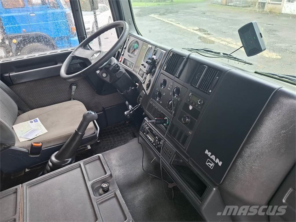 MAN ME 18.285 + HR Pritschenwagen/Pritschenwagen mit Seitenklappe