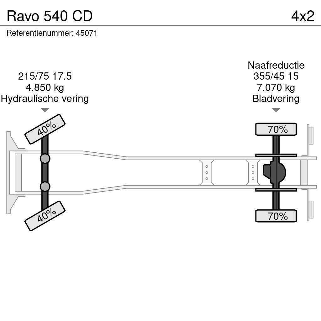 Ravo 540 CD Kehrmaschine