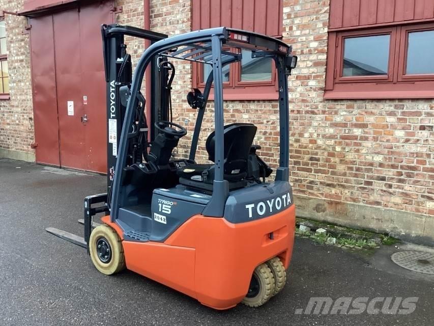 Toyota 8FBE15T Elektrostapler