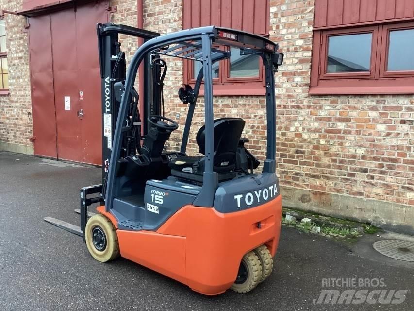 Toyota 8FBE15T Elektrostapler