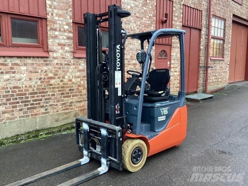 Toyota 8FBE15T Elektrostapler