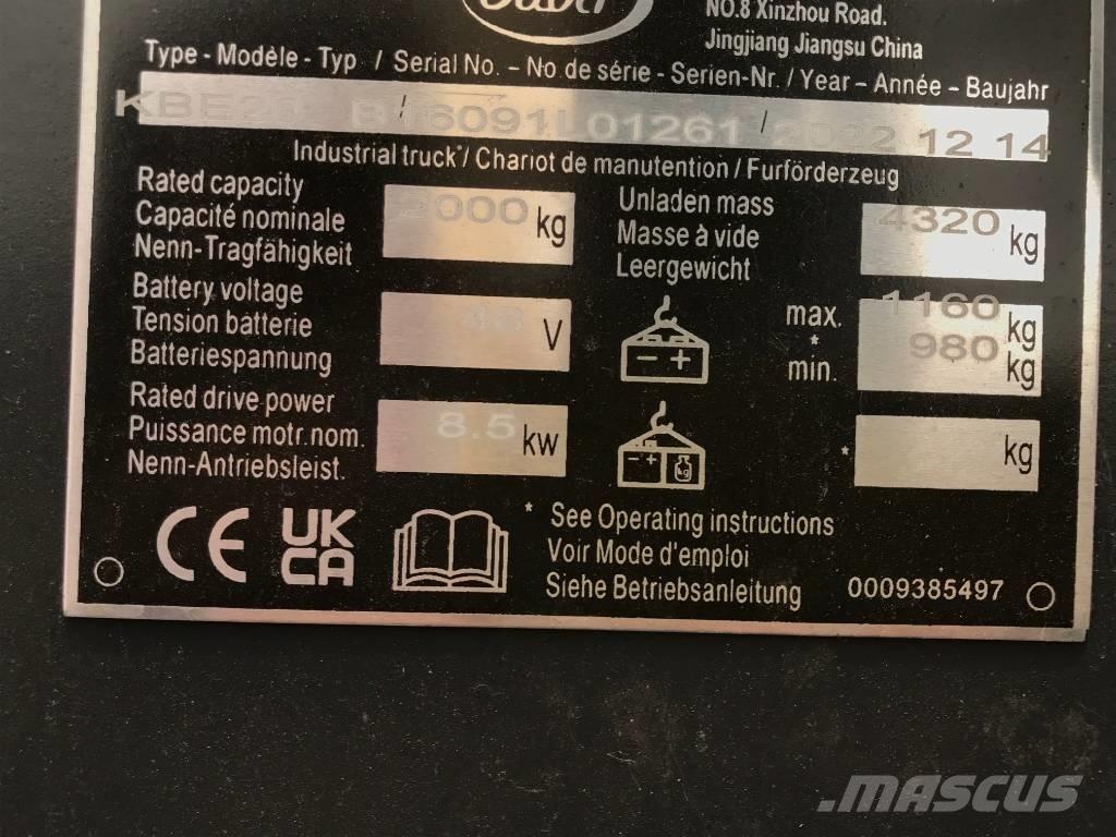 Baoli KBE 20 N Elektrostapler