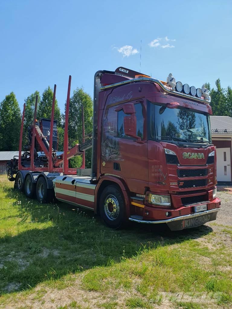 Scania R 650 Holztransporter