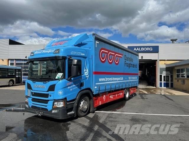 Scania P 370 Pritsche & Plane