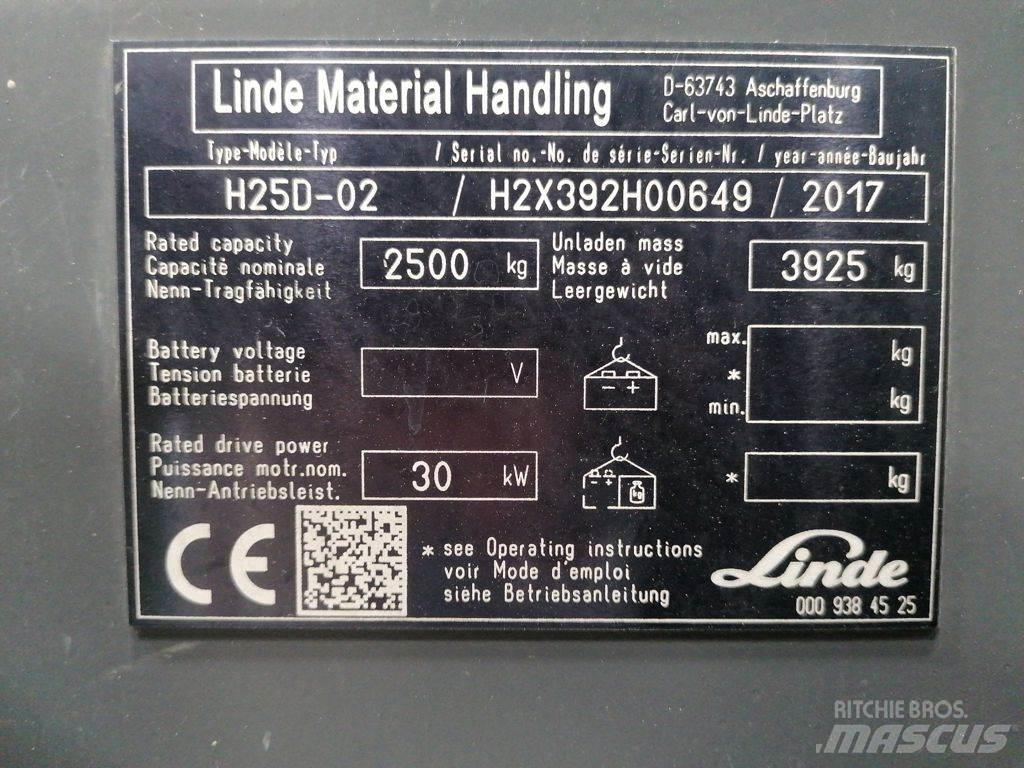 Linde H25D-02 Dieselstapler