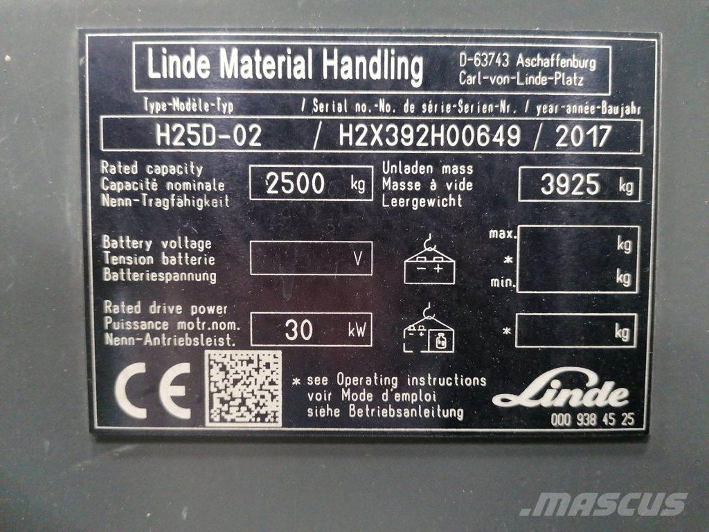 Linde H25D-02 Dieselstapler