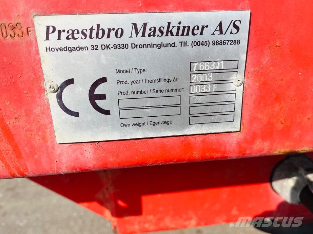 Præstbro T 663 Kippanhänger
