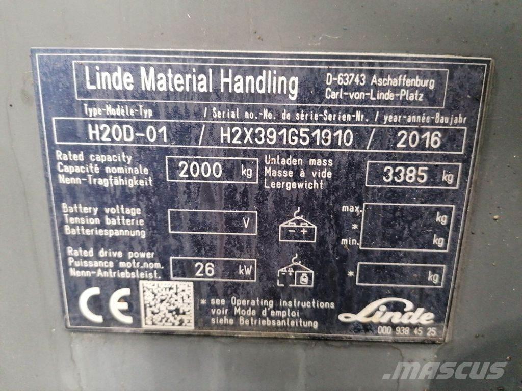 Linde H20D-01 Dieselstapler