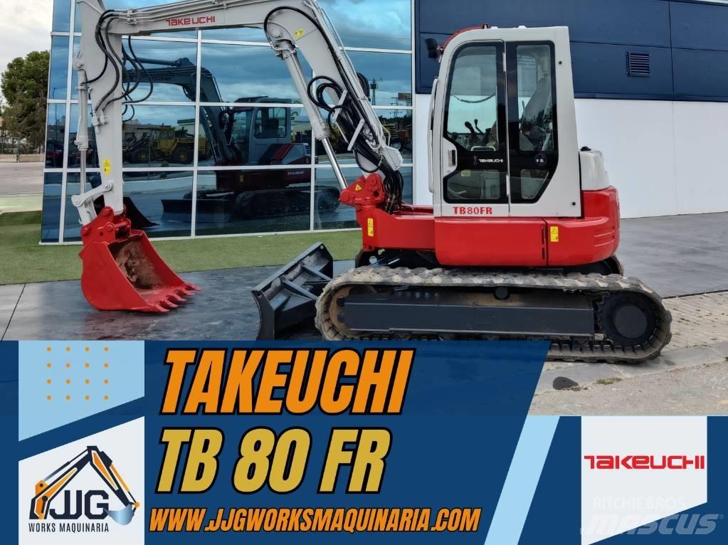 Takeuchi TB 80 FR Minibagger < 7t