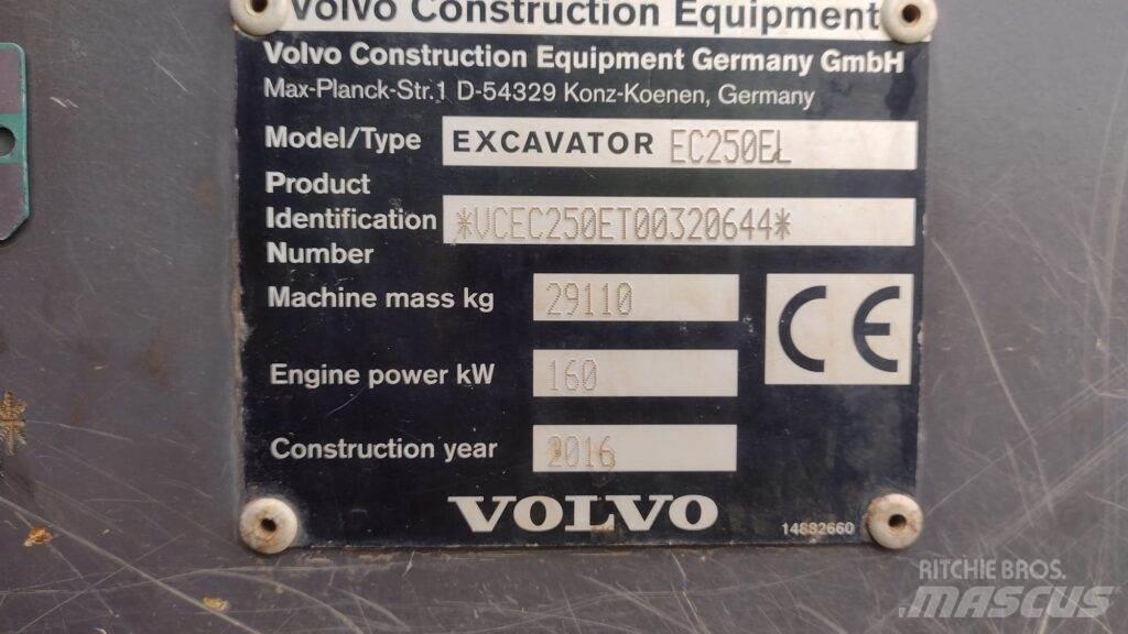 Volvo EC250EL Raupenbagger