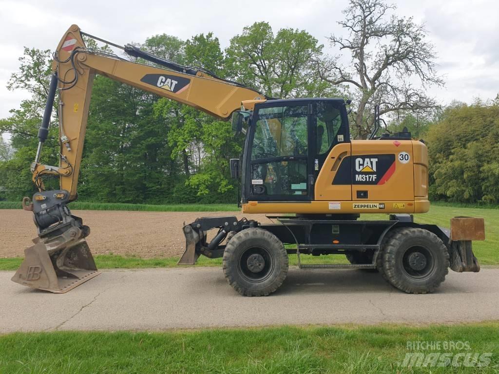 CAT M 317 F Mobilbagger