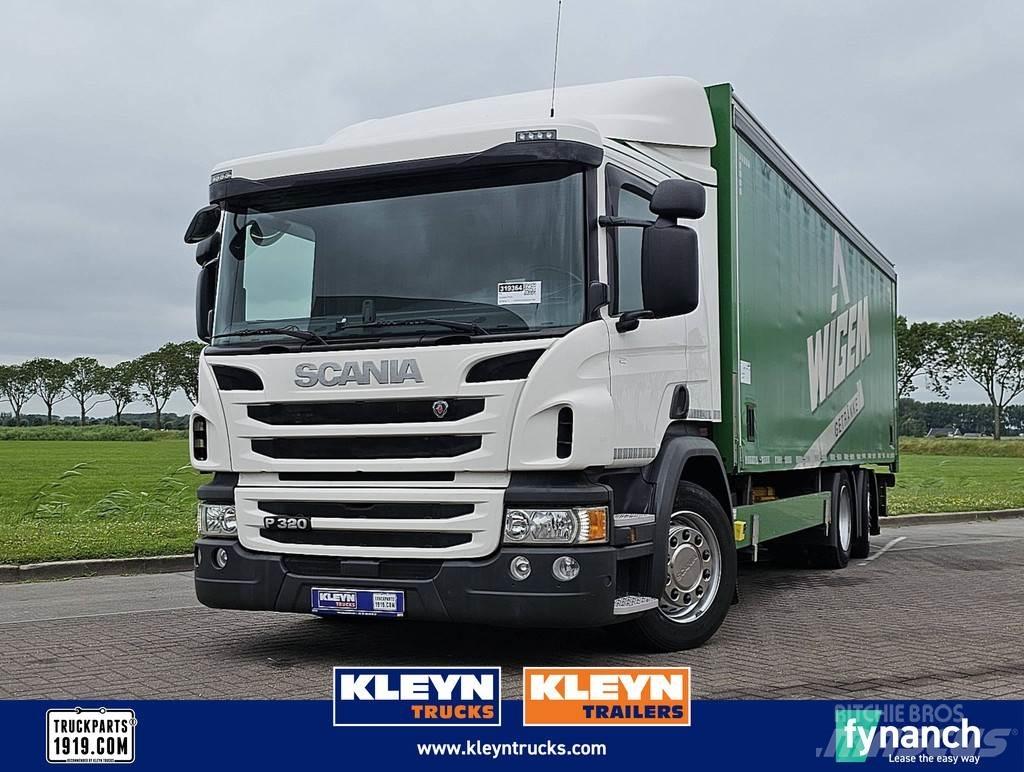 Scania P320 Pritsche & Plane