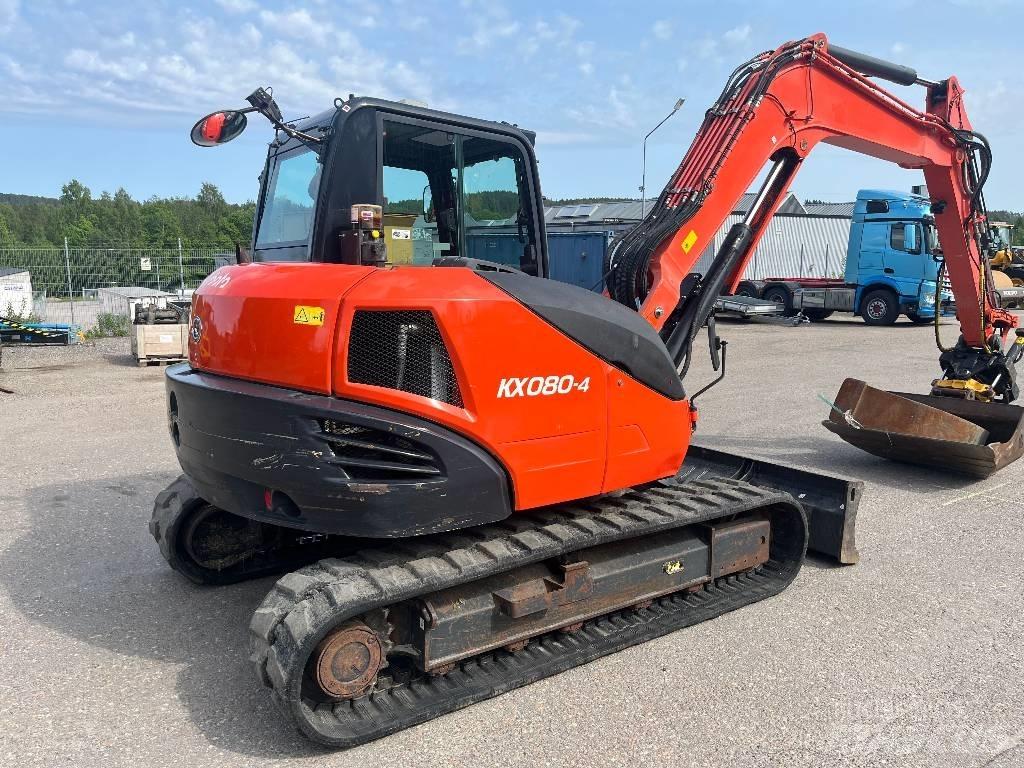 Kubota KX 080-4 Midibagger  7t - 12t