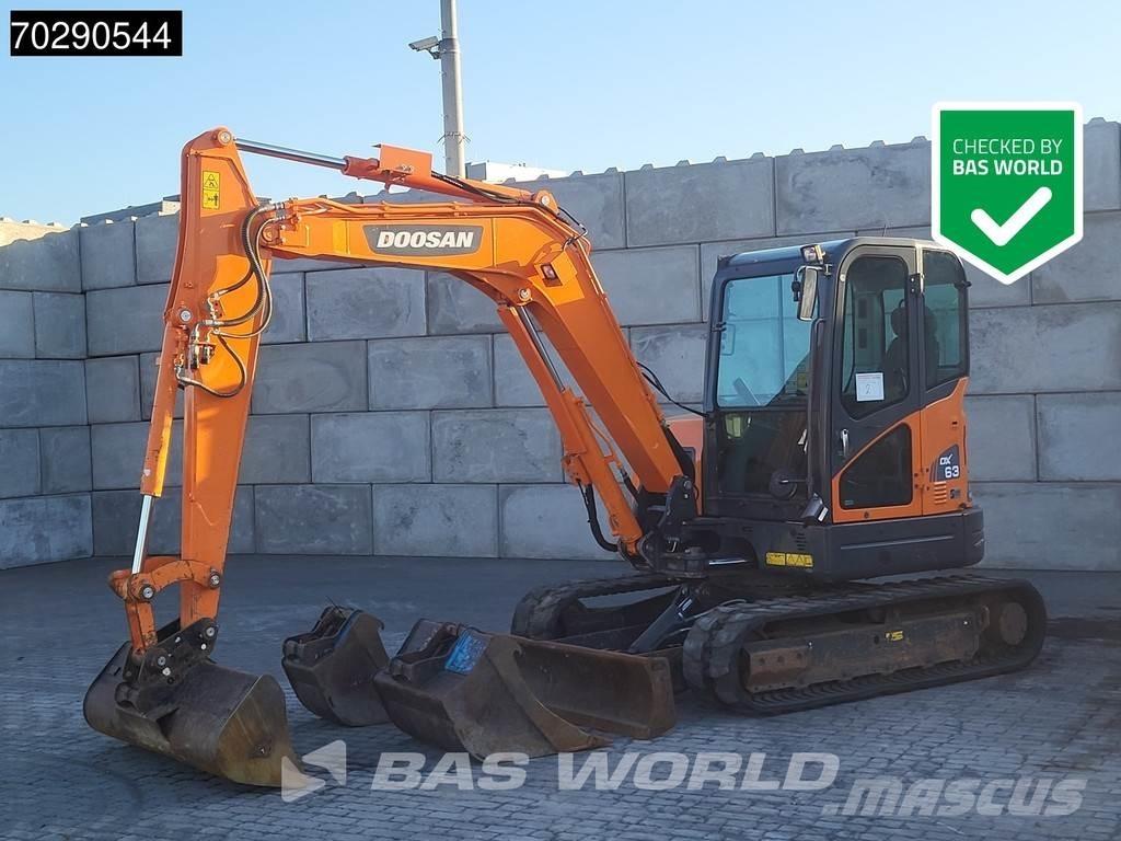 Doosan DX63-3 Minibagger < 7t