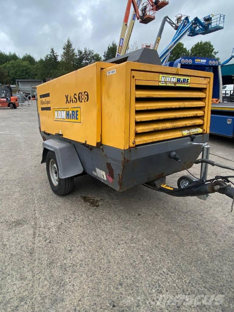 Atlas Copco XAS 186 Kompressoren