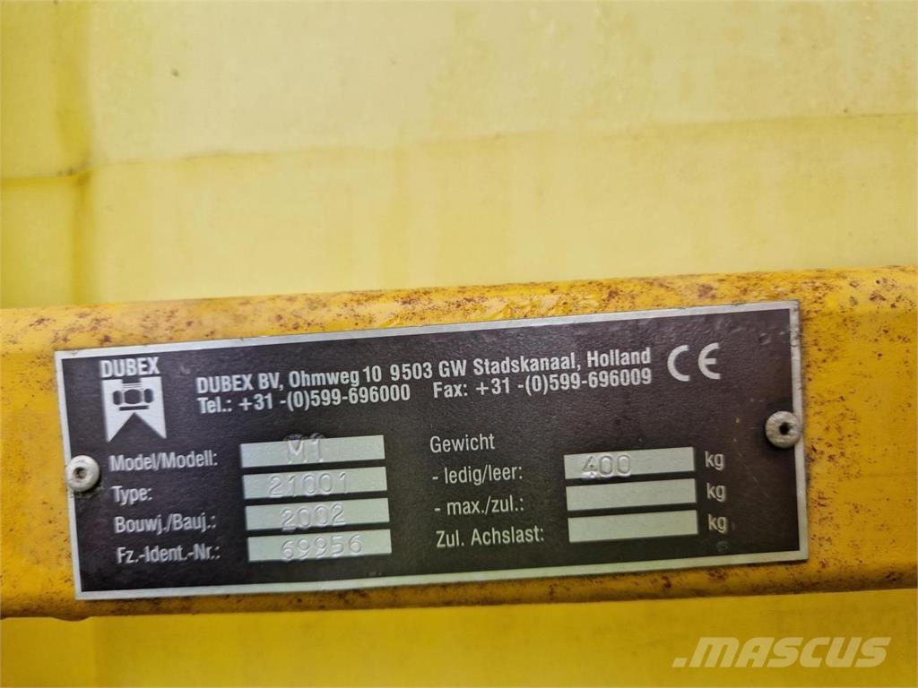 Dubex MODEL 1 Anhängespritzen