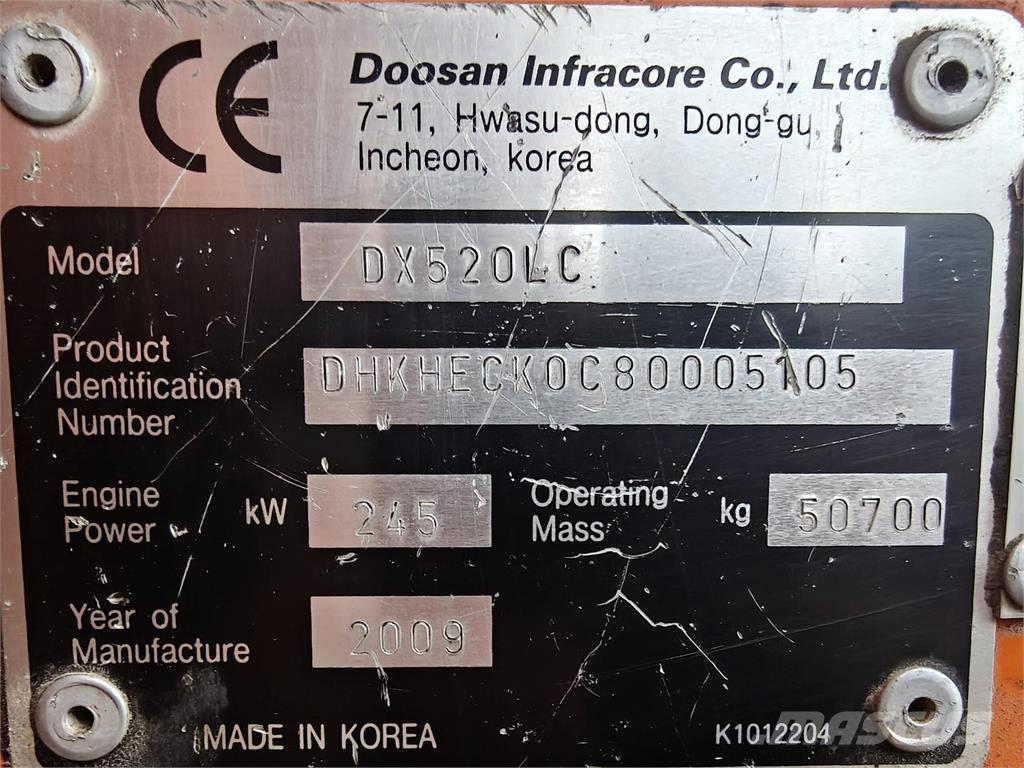 Doosan DX520LC Raupenbagger