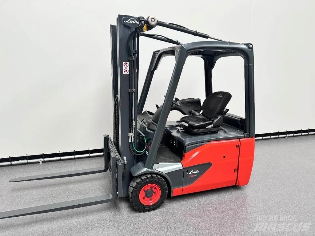 Linde 386 E 16-02 Elektrostapler