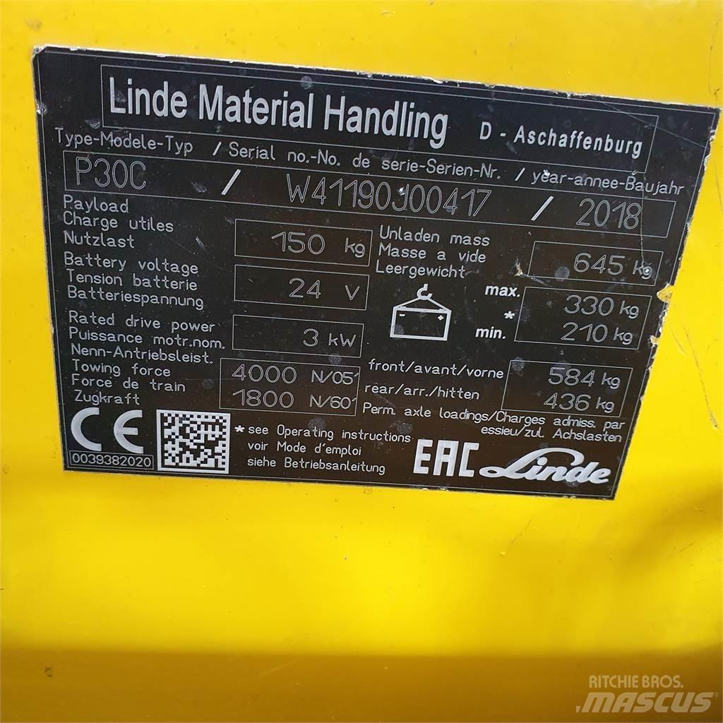 Linde P30C Schlepper