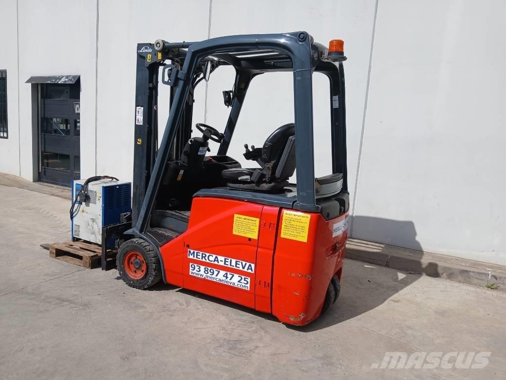 Linde E16H-01 Elektrostapler