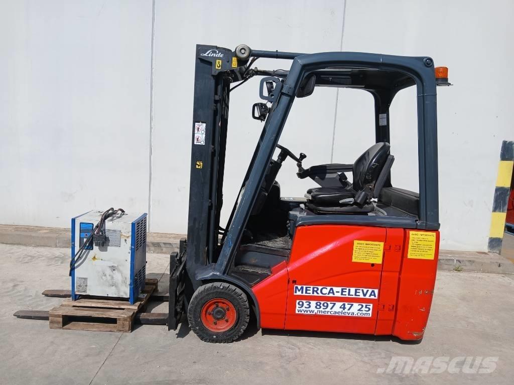 Linde E16H-01 Elektrostapler