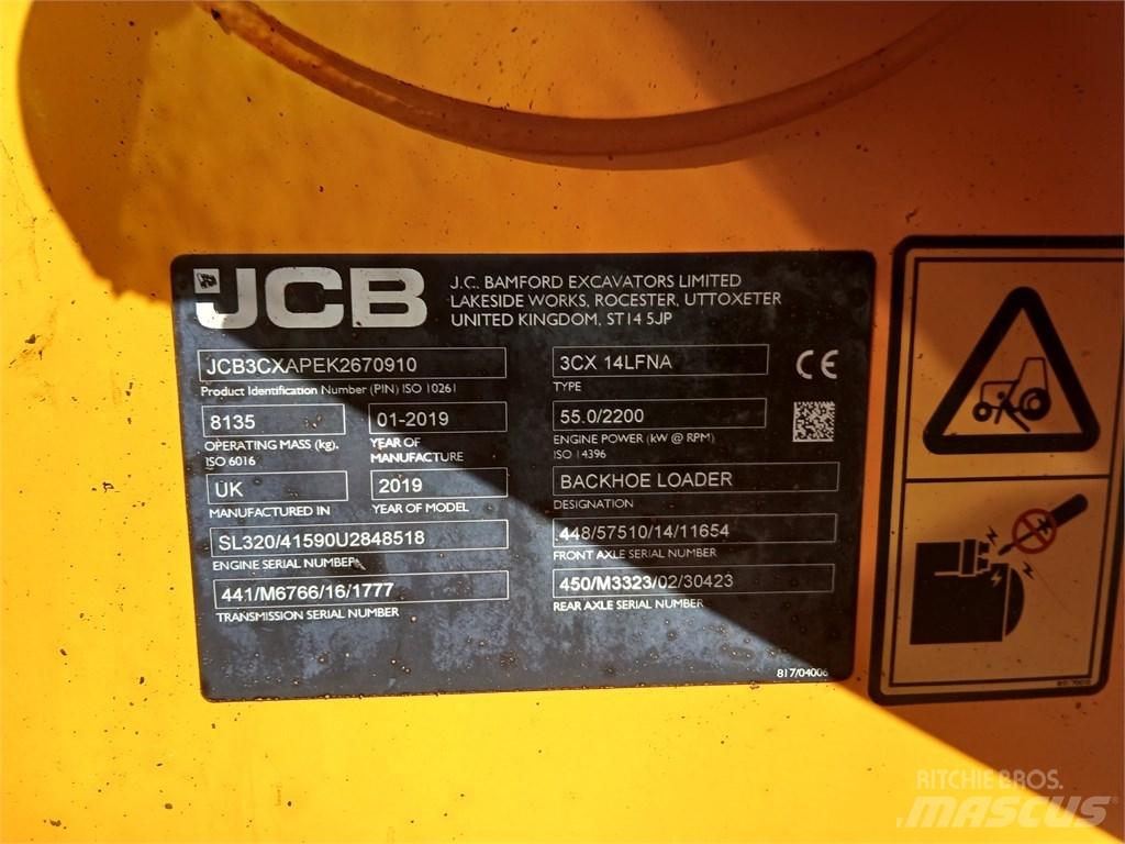 JCB 3 CX ECO Baggerlader