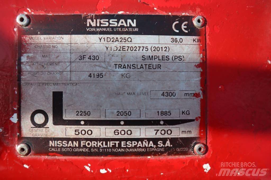 Nissan Y1D2A25Q Dieselstapler