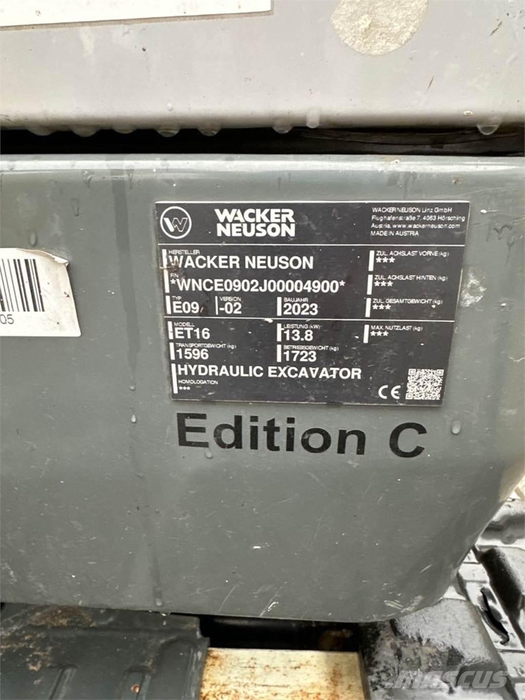 Wacker Neuson ET16 Raupenbagger