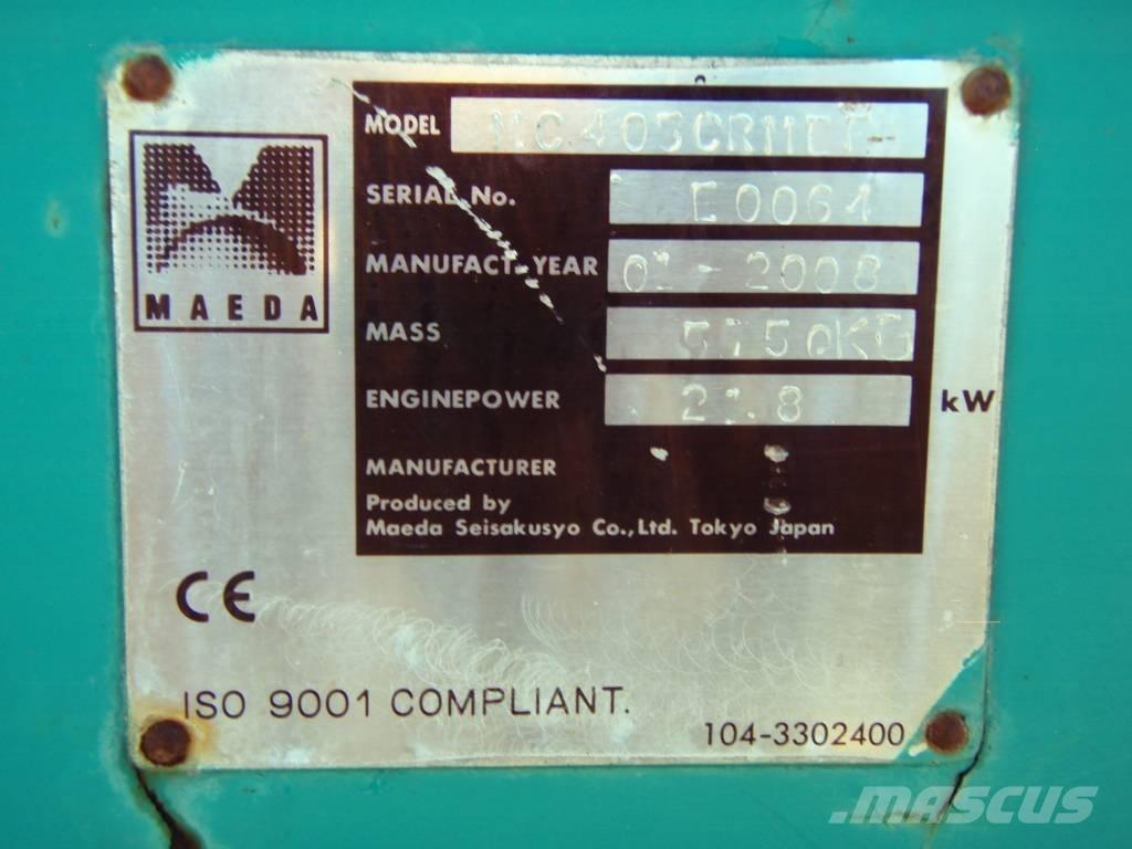 Maeda MC 405 CRME Raupenkrane