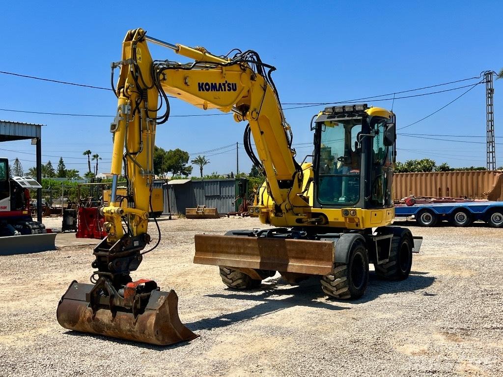 Komatsu PW 98 MR Mobilbagger