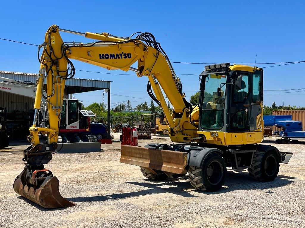 Komatsu PW 98 MR Mobilbagger