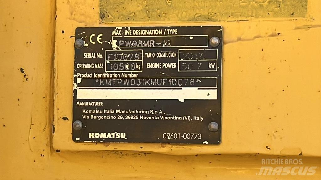 Komatsu PW 98 MR Mobilbagger