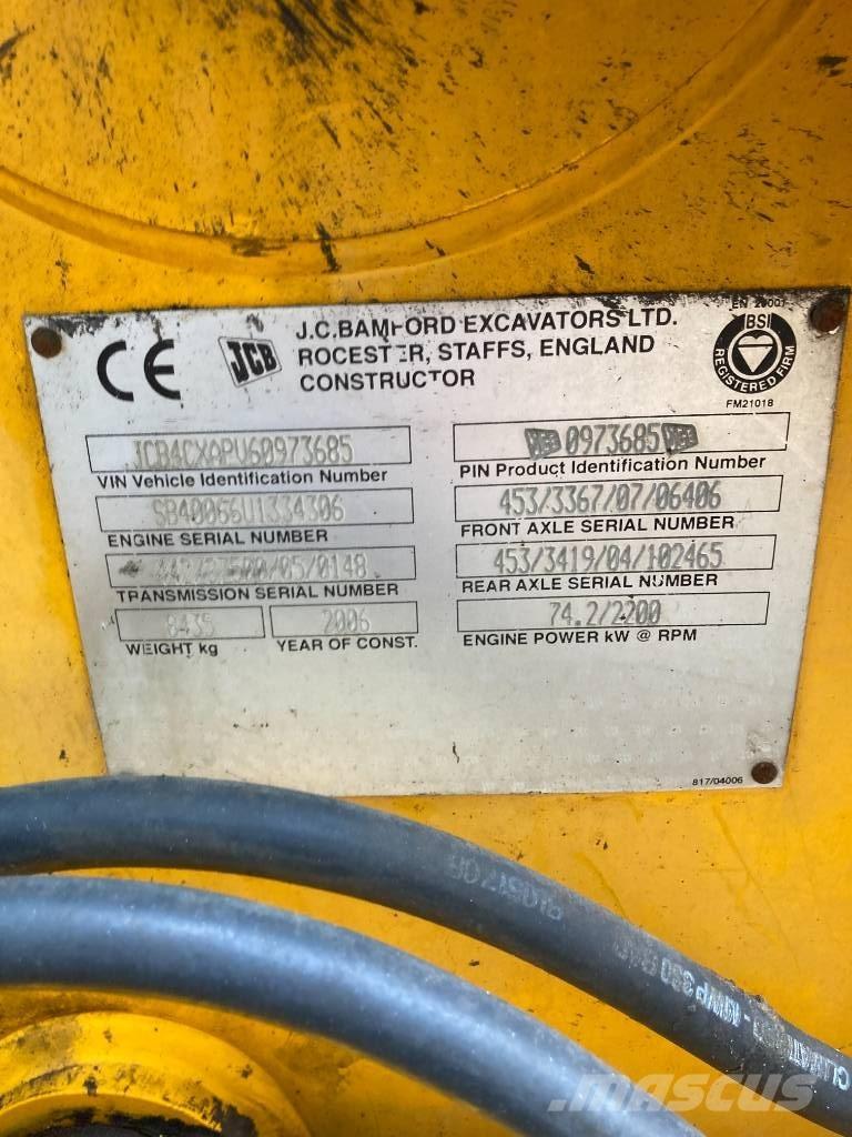 JCB 4 CX Baggerlader