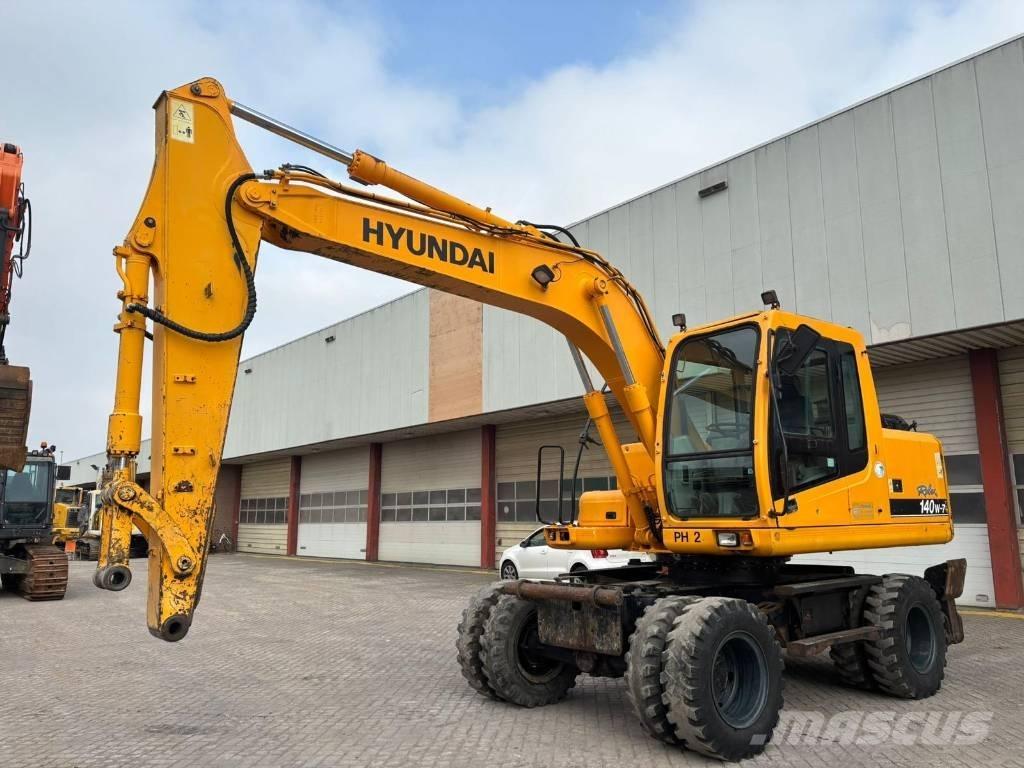 Hyundai 140W-7 Mobilbagger